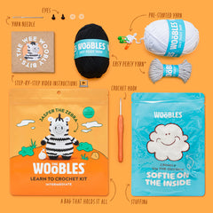 Jasper the Zebra Crochet Kit