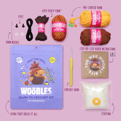 Peat the Troll Crochet Kit
