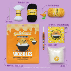 Gudetama™ Egg on Rice Crochet Kit