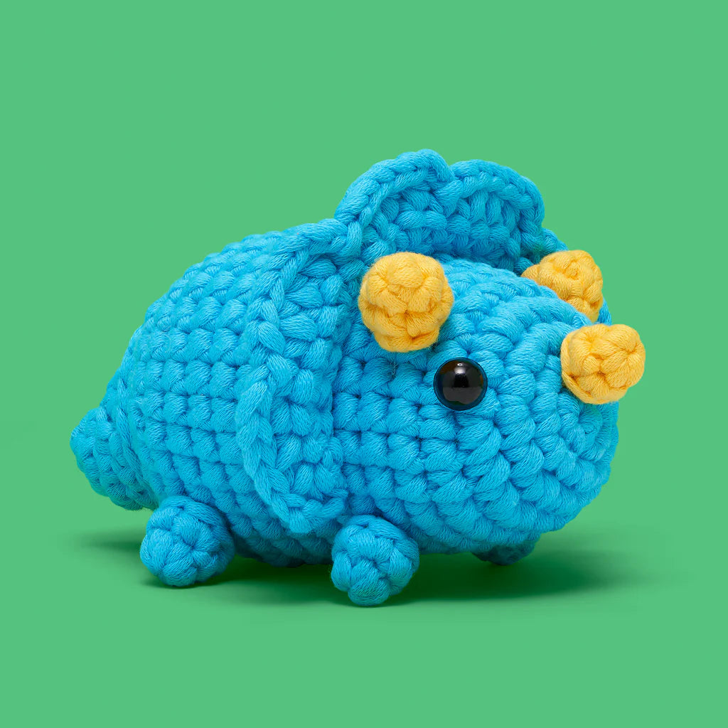 Oscar the Triceratops Crochet Kit
